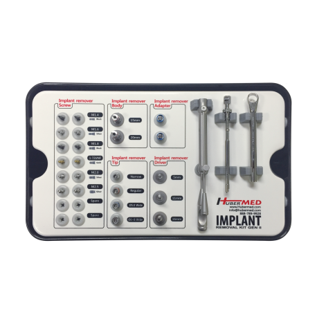 Implant Remover Full Kit Gen II - Available at Hubermed.com! Email us to order